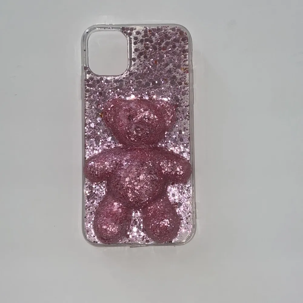 iPhone 11 Bear glitter case - Image 10