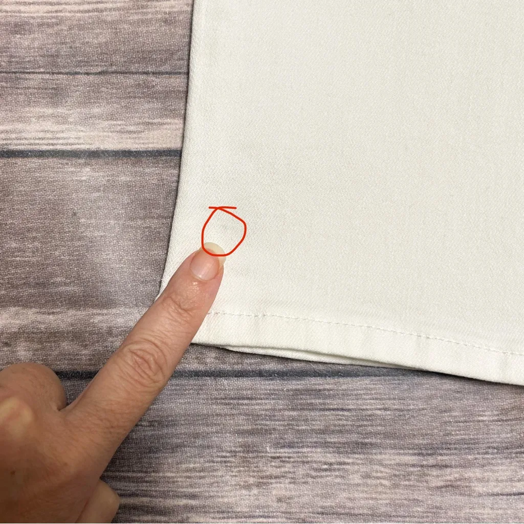 Ann Taylor Factory White Straight Crop Mid Rise Stretch Jeans 14 Petite NWT FLAW - Image 10