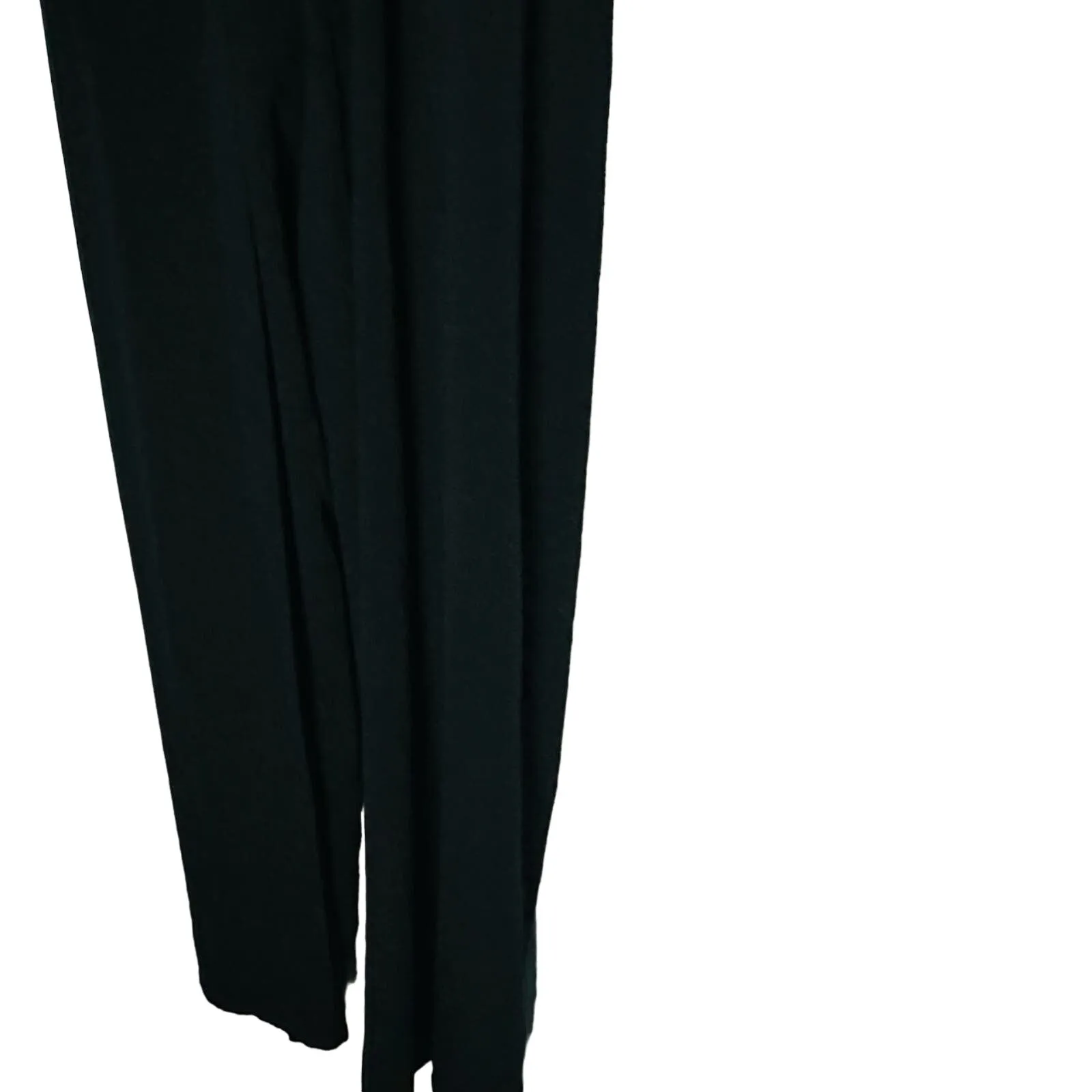 JILL STUART Black Popover Jumpsuit Sleeveless Crewneck Wide Leg Jumpsuit Size 4 - Image 12
