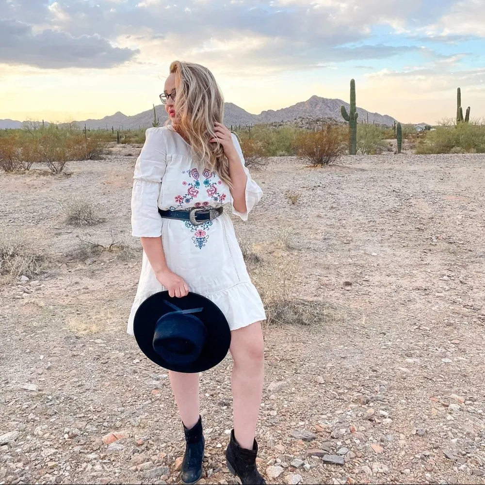 Ashley LeMiuex Embroidered Dress Floral - Image 30