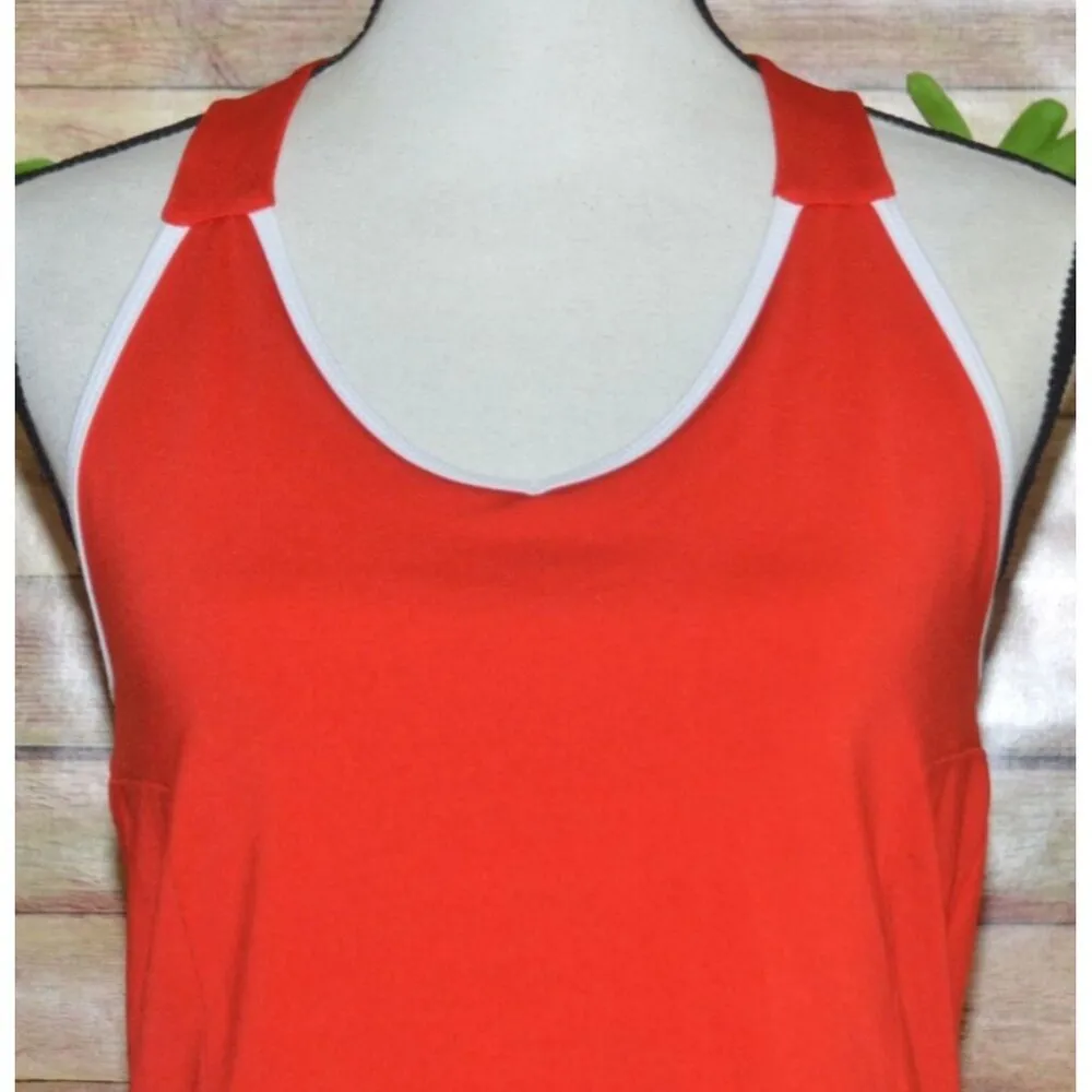 LBH Womens M Red Sleeveless Top V - Image 2