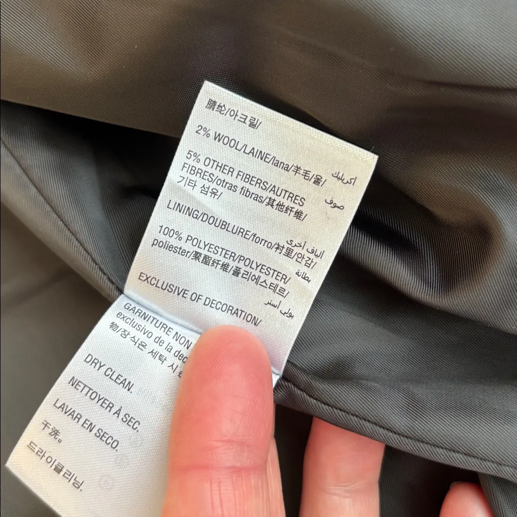 NWT INC International Concepts jacket Black Size XL - Image 8