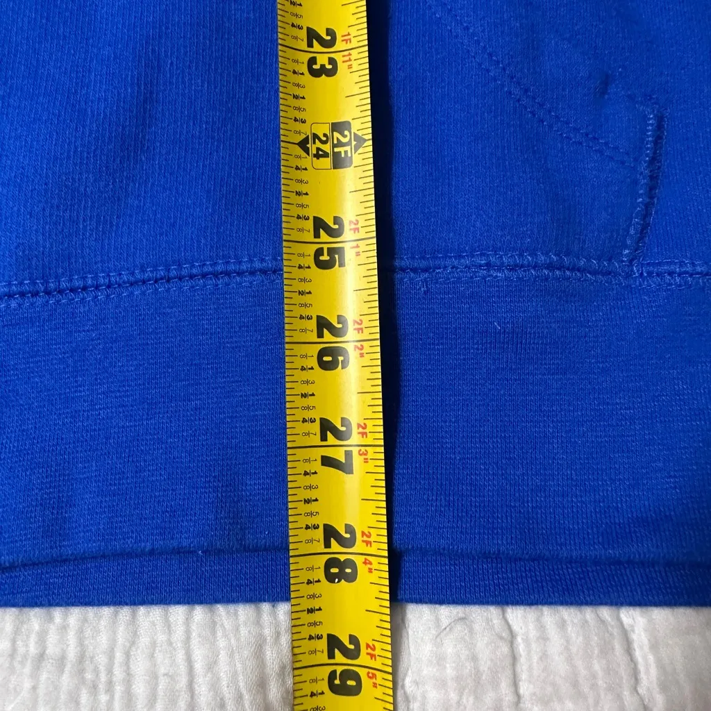 The Beatles “All You Need Is Love” blue zip up hooded sweatshirt size XL - Image 6