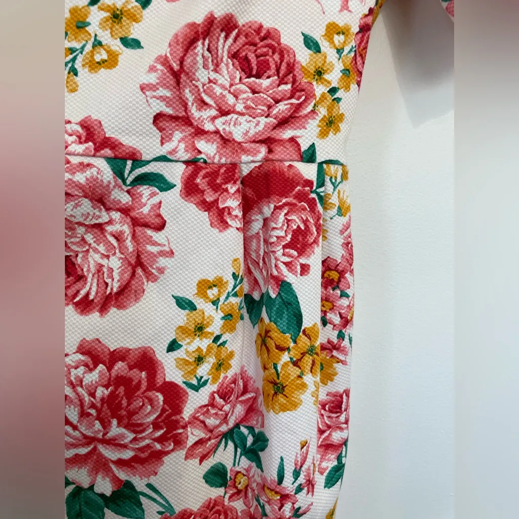 ASOS DESIGN Wiggle Mini Dress Floral Print Size 2 NWT - Image 11