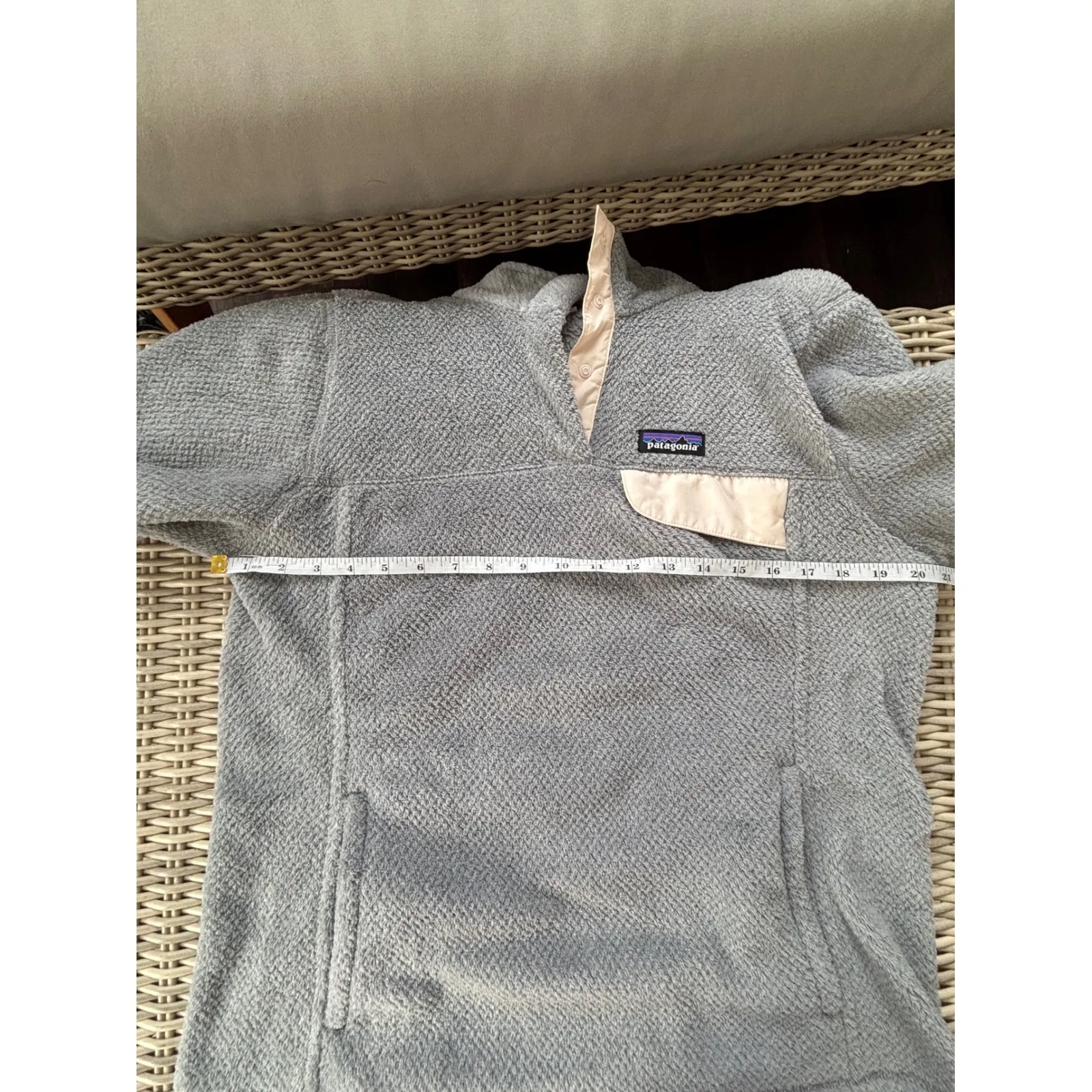 Patagonia Snap T Pullover Fleece Large athleisure gorpcore layered hiking - Image 10