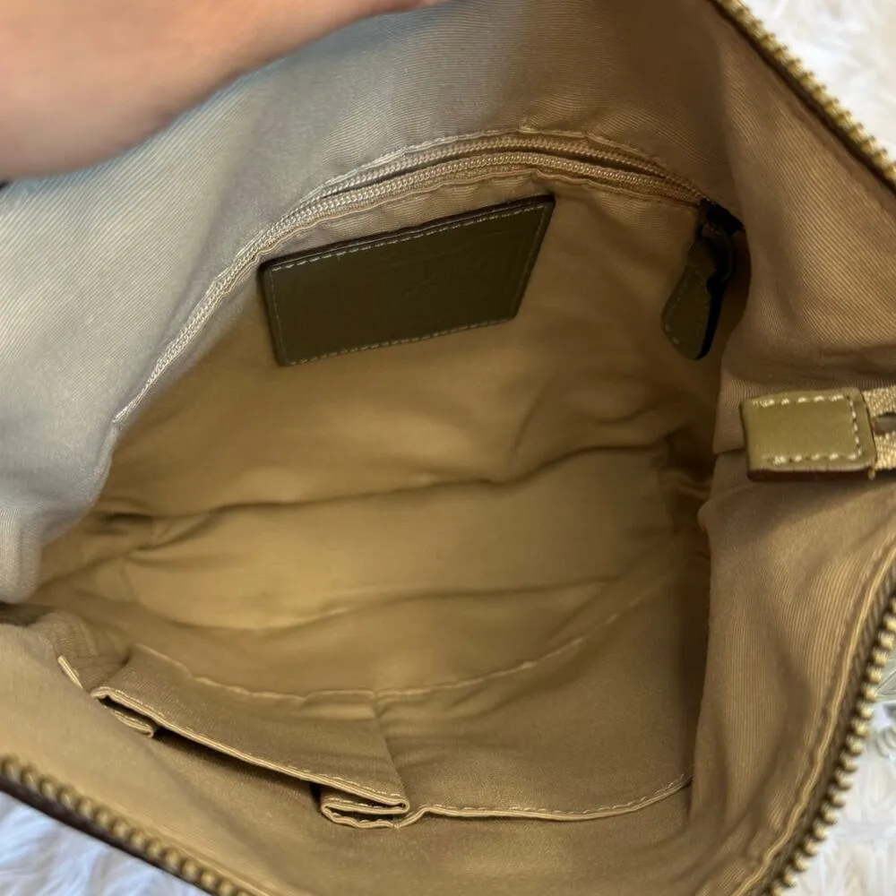 y2k COACH Vintage 2006 Sage 10398 Chelsea Shoulder Bag Crossbody - Image 8