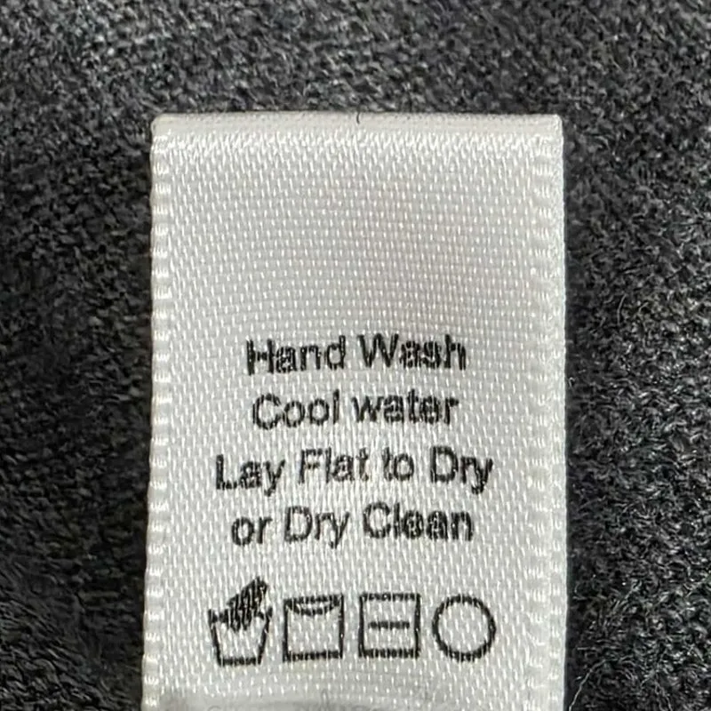 Naked Princess Wool Cashmere Blend Knit Shawl Collar Cardigan Duster Grey Small Gray - Image 5