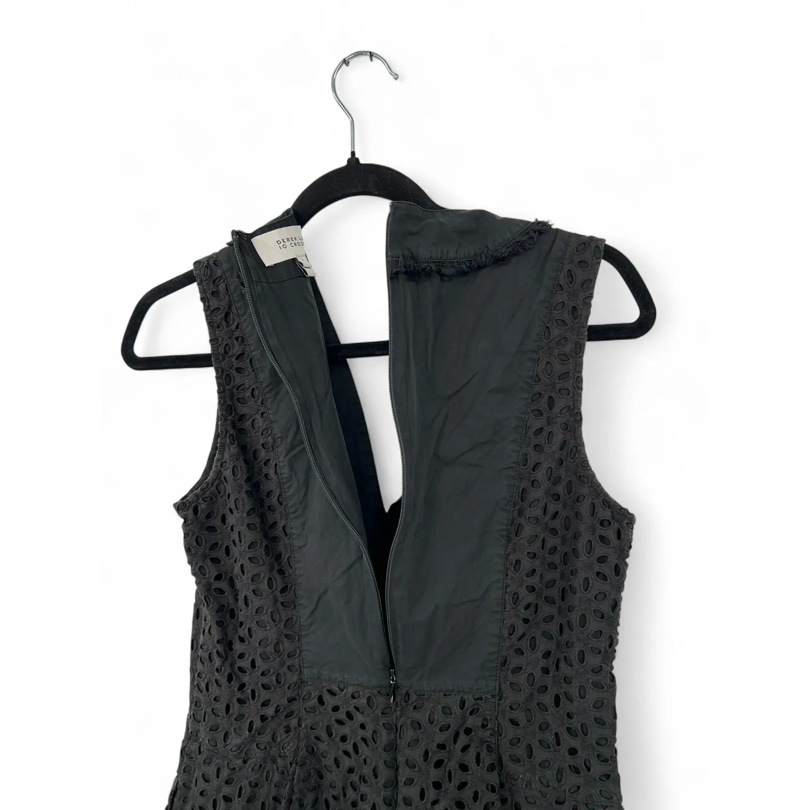 DEREK LAM 10 Crossby 6 Dress Mini Ruffle Layer V - Image 6