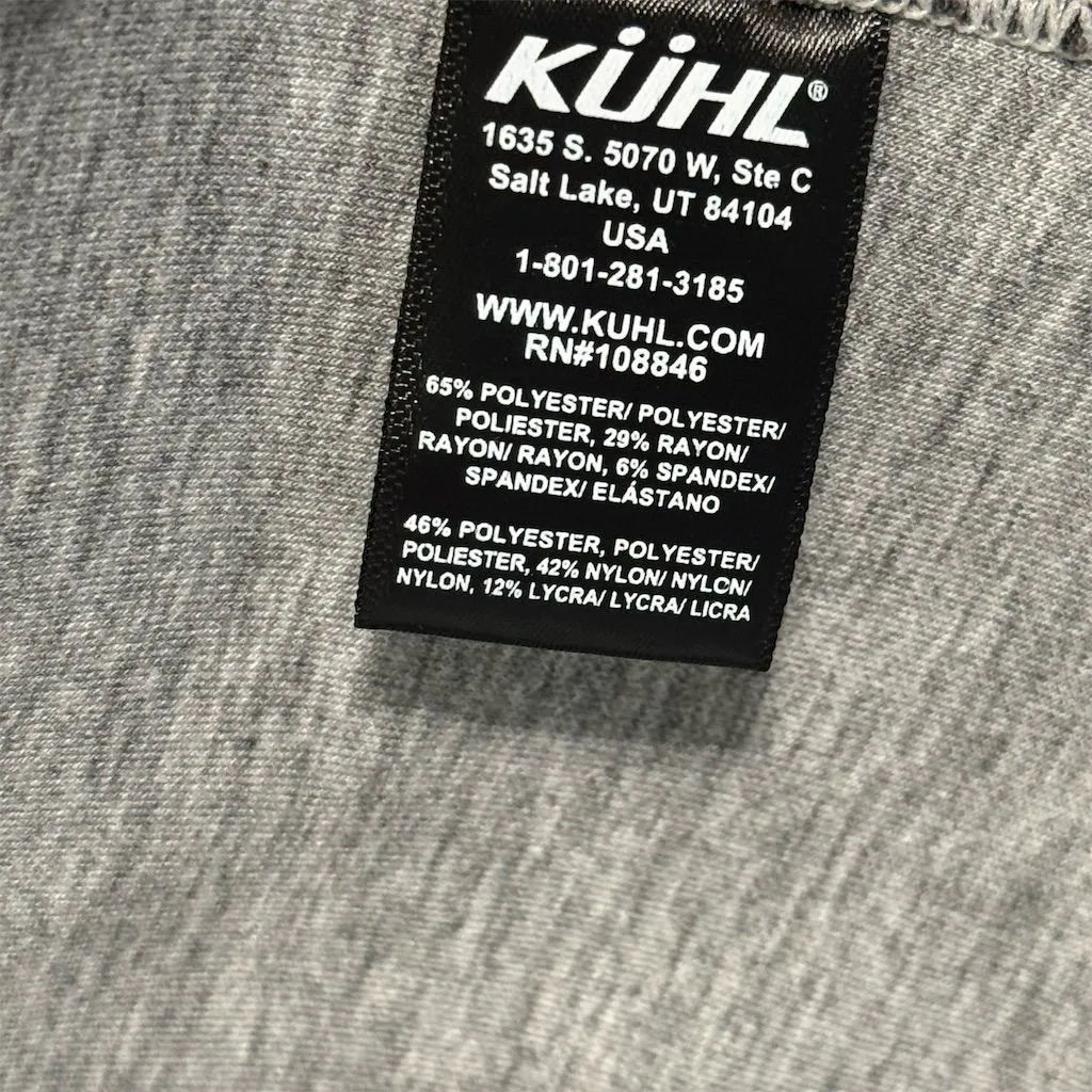 Kühl Projekt Women’s XL Gray Full Zip Jacket Outdoor Hiking Softshell Activewear - Image 8