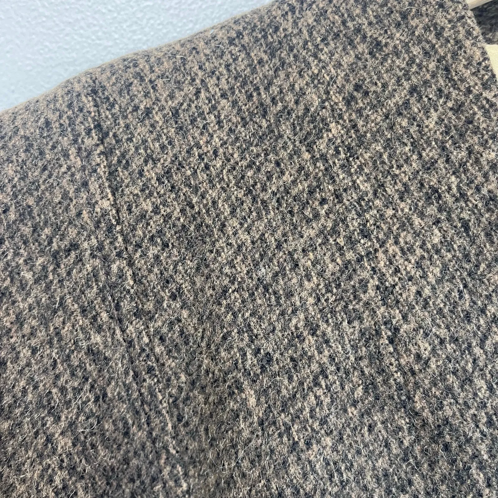 Peruvian Connection Baby Alpaca Wool Long Brown Blazer Coat Size 6 - Image 9