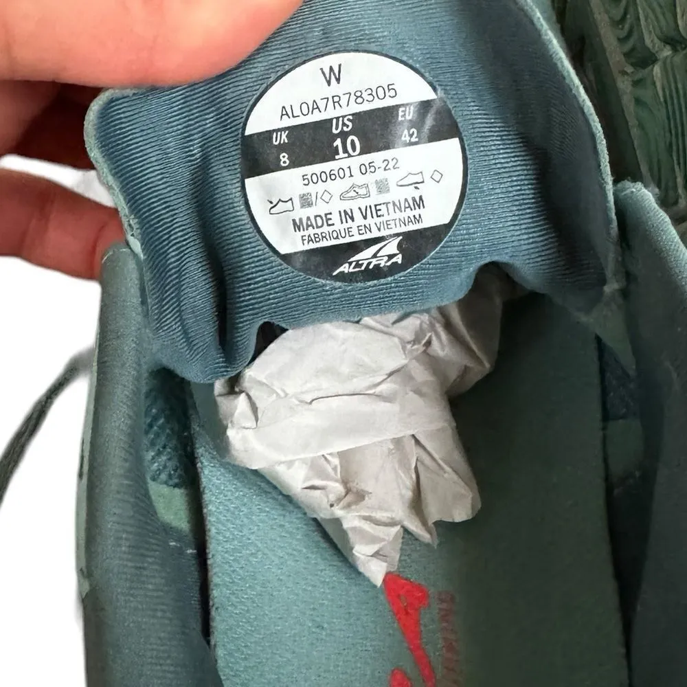 Altra Womens Torin 6 Green Running & Training Shoes 10 women’s Blue - Image 9