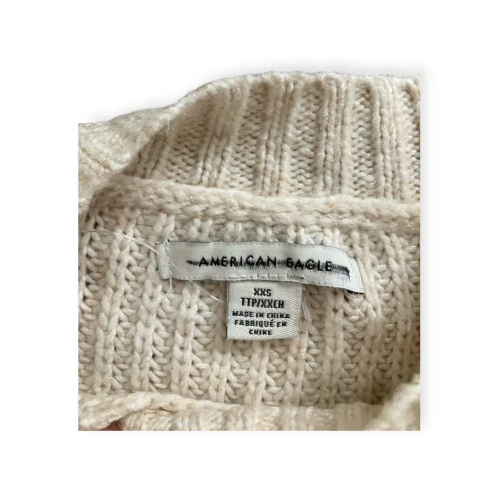 American Eagle Womens Oversized Dreamspun Crew Neck Sweater - Image 5