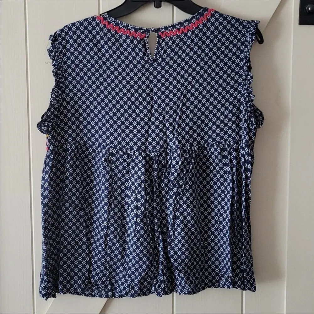 ✨ THML ANTHROPOLOGIE boho gypsy embroidered top✨ - Image 7