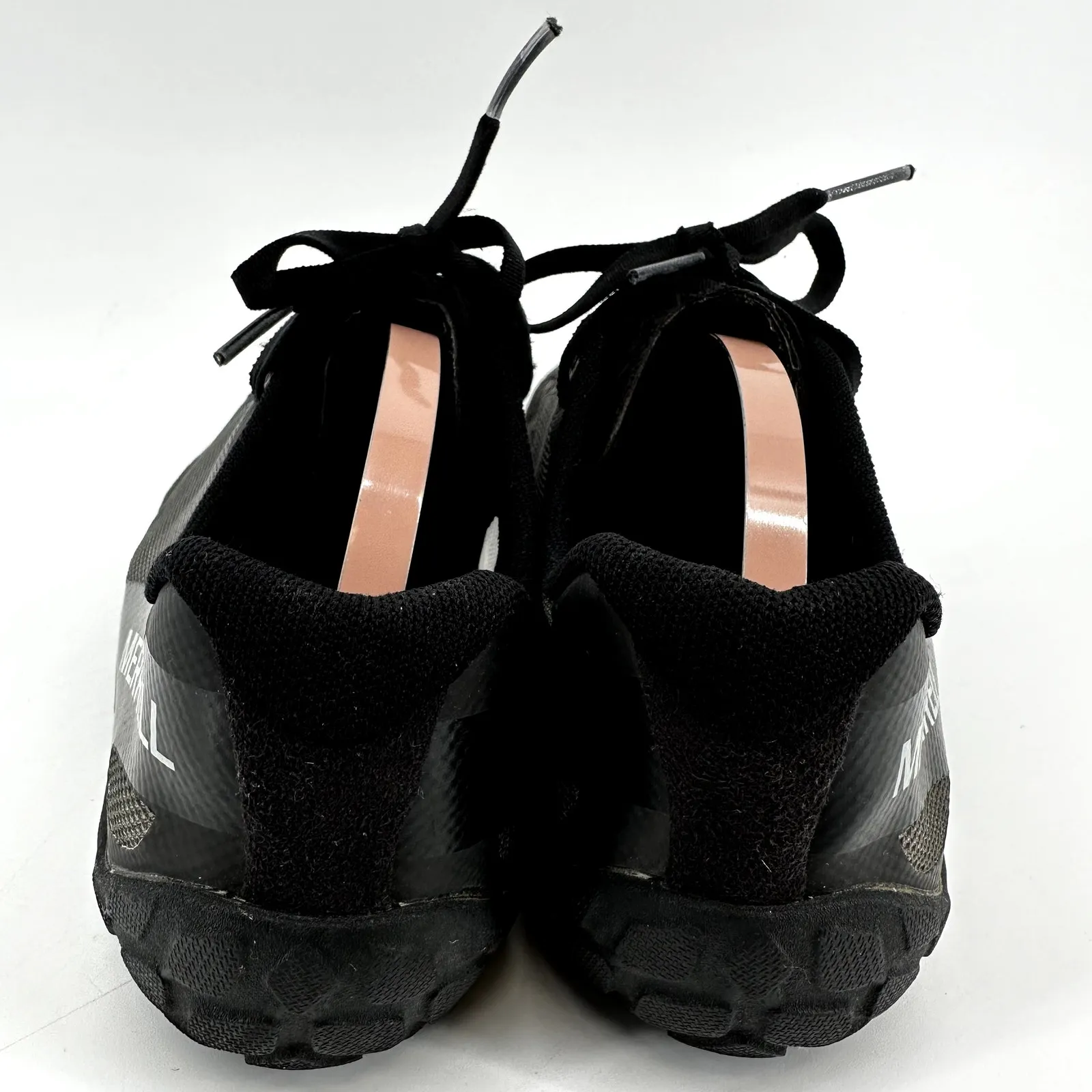 Merrell Vapor Glove 4 Trail Runners Cross Trainers Barefoot Vibram Black 9 - Image 5