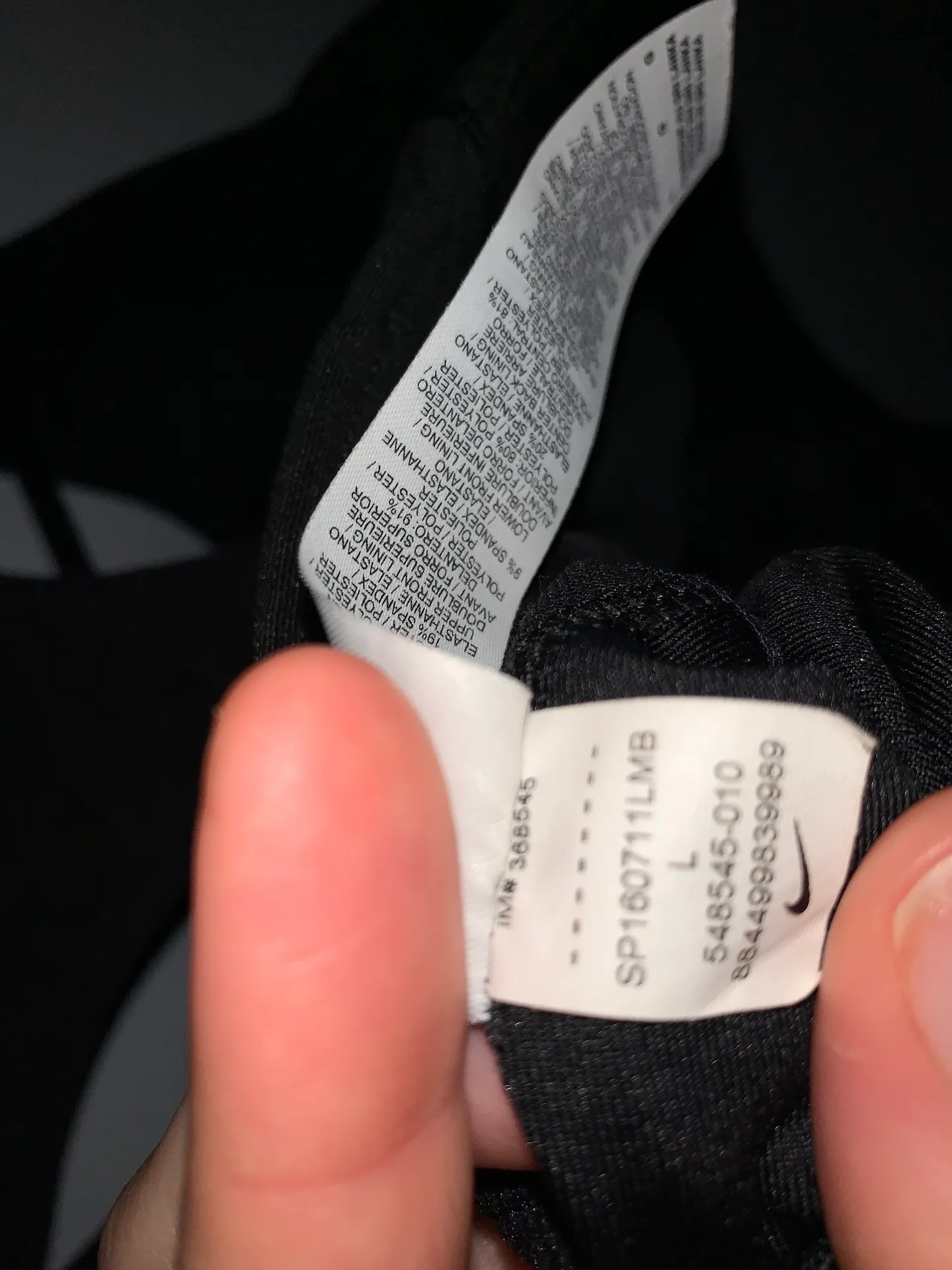 Nike Black Sports Bra - Image 6