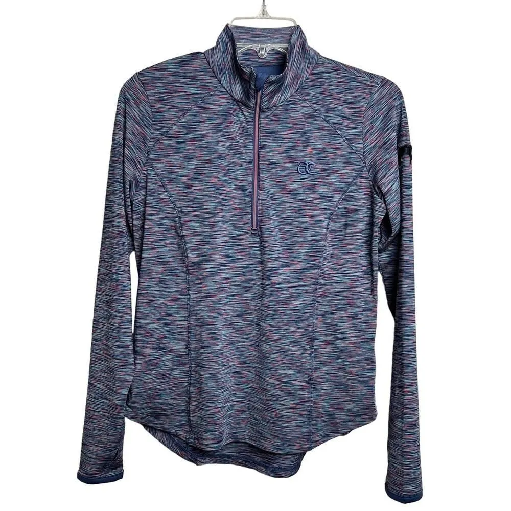 Zero Restriction The Players Shae Zip Mock Sz. S Purple - Image 2