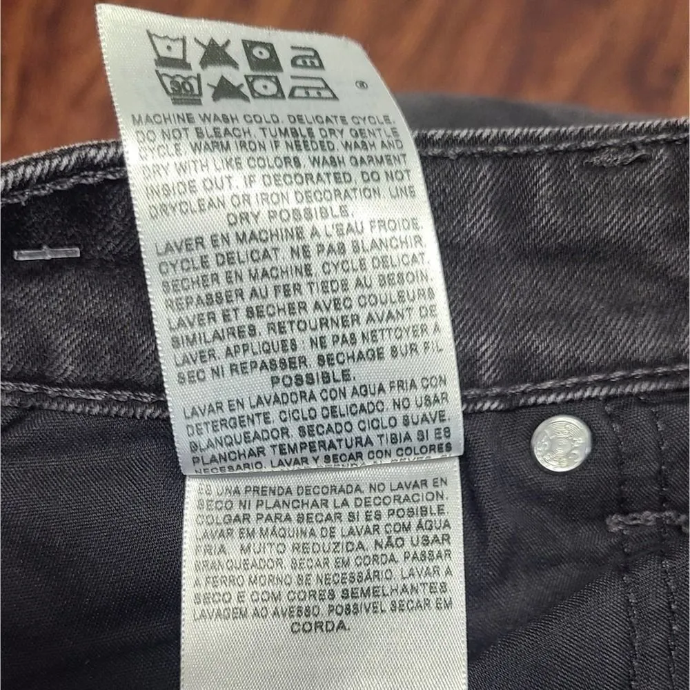 Levi's Dark wash Jeans Mid Rise Skinny size 14 M - Image 7