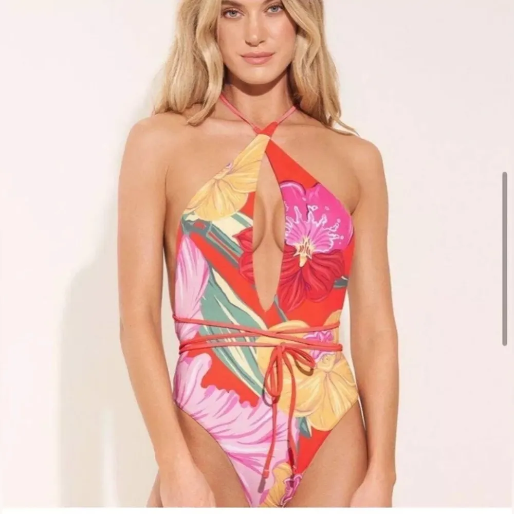 Maaji  Camellia Reversible One-Piece Swimsuit, Size Large, $169 - Image 7