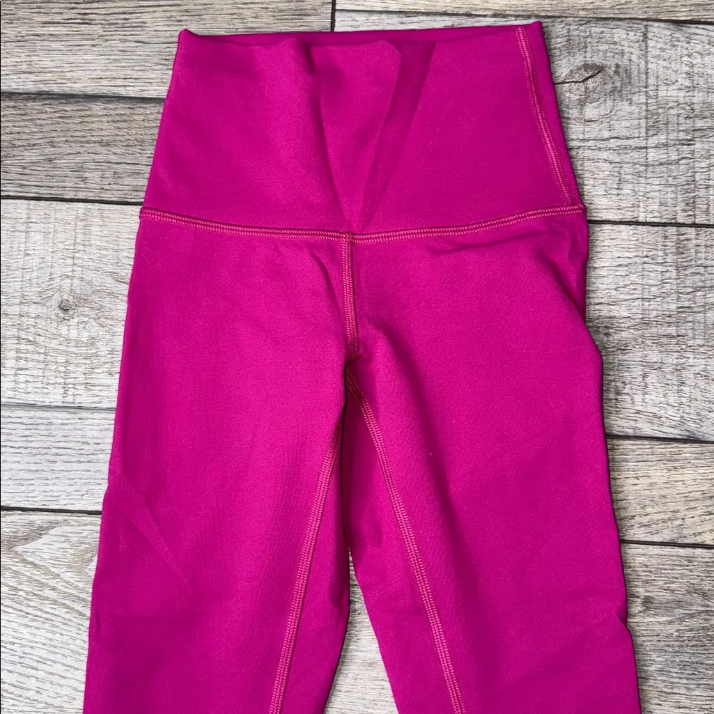 lululemon athletica High Rise Magenta Leggings - Image 4