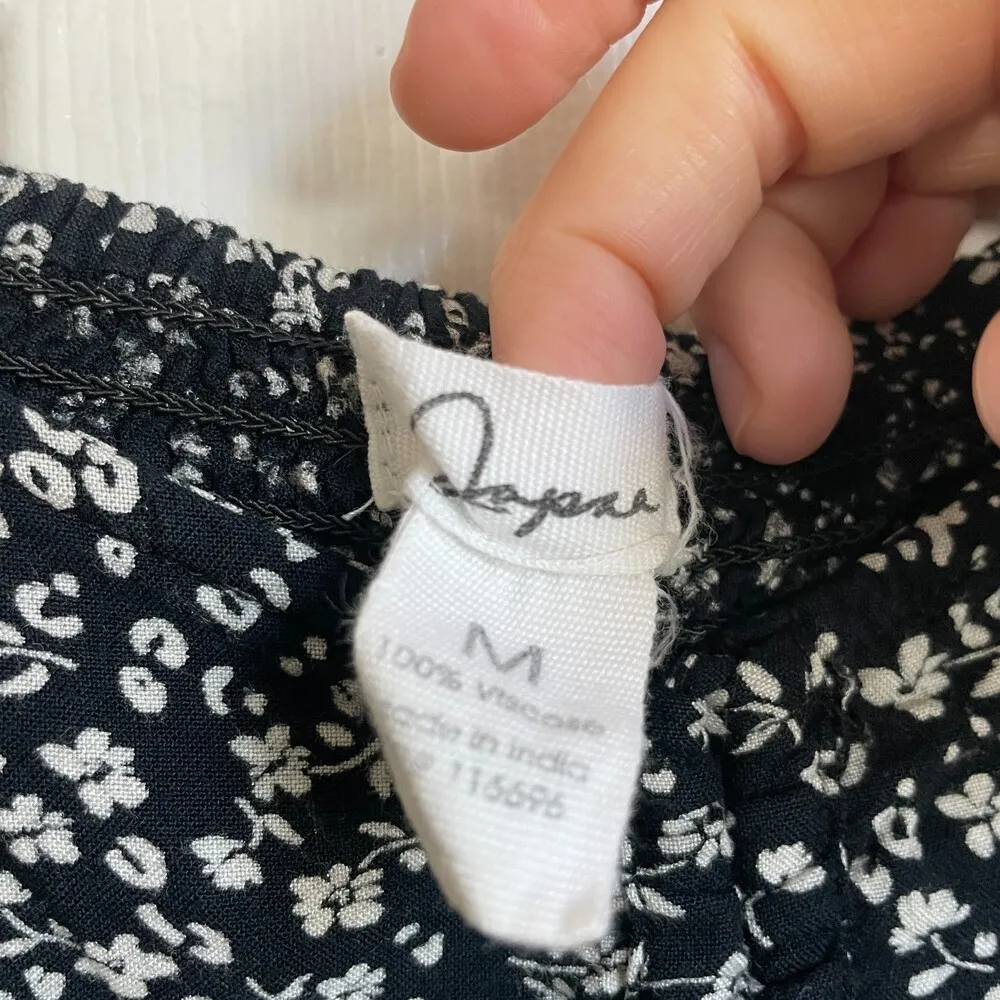 Japna floral cropped blouse summer spring - Image 4