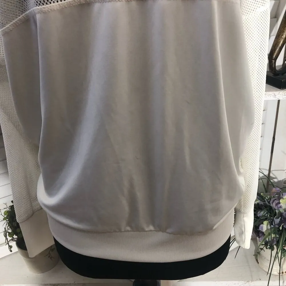 Vintage Athleisure Soho Sport Pullover Hoodie Mesh - Image 8