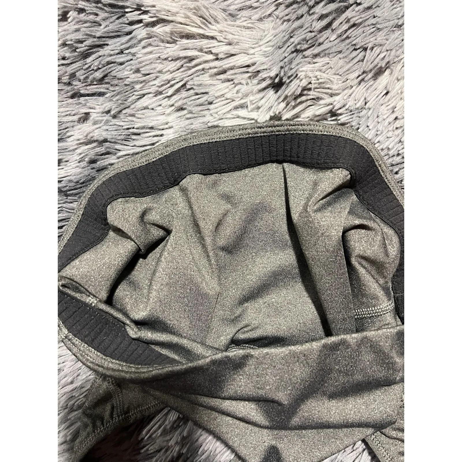 Nike Sports Bra Medium Support Classic Swoosh Training‎ Gray CN5262 Size Large L - Image 6