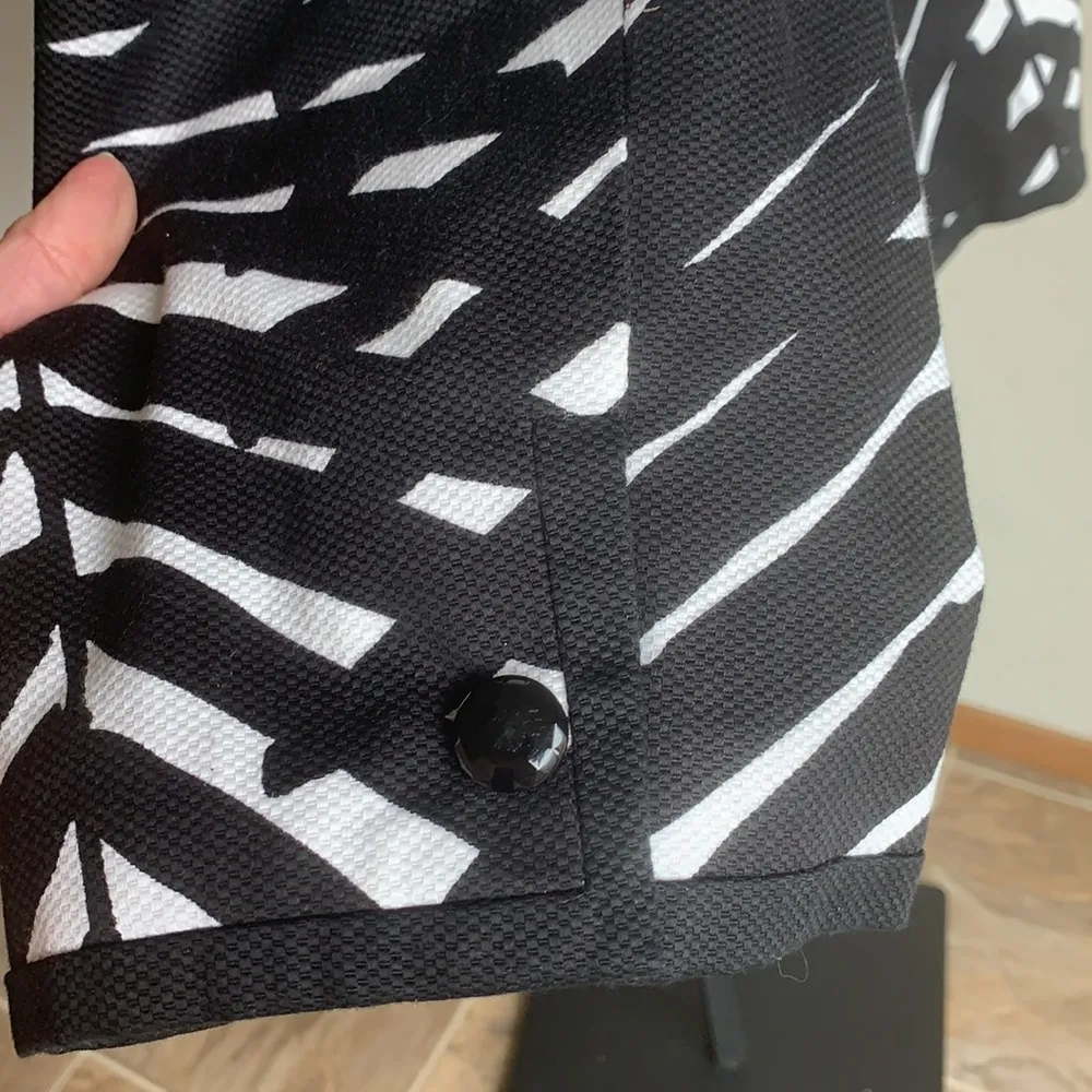 East 5th Black and White Blazer - Image 8