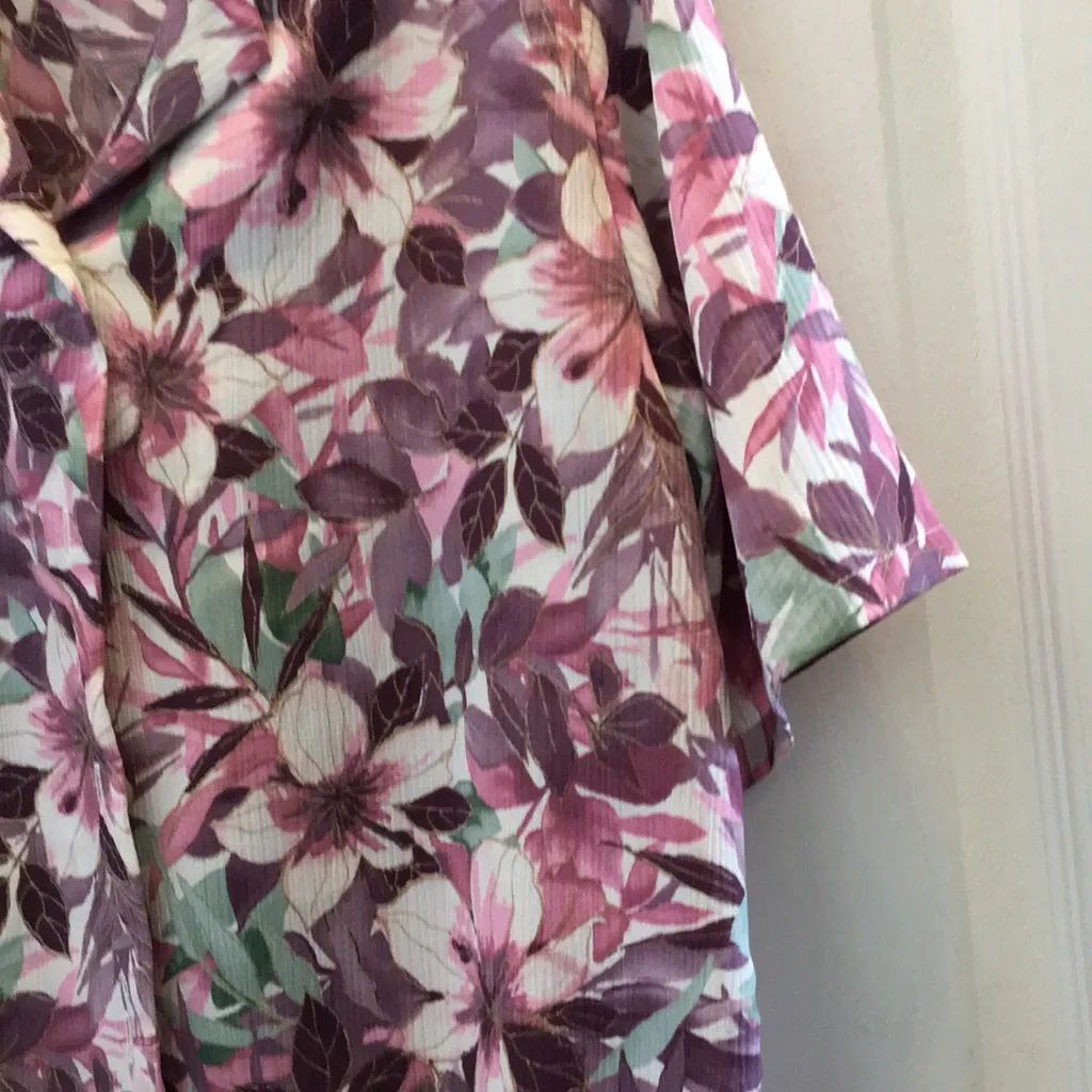 FINAL MARKDOWN Ladies bon worth tropical looking blouse small - Image 2