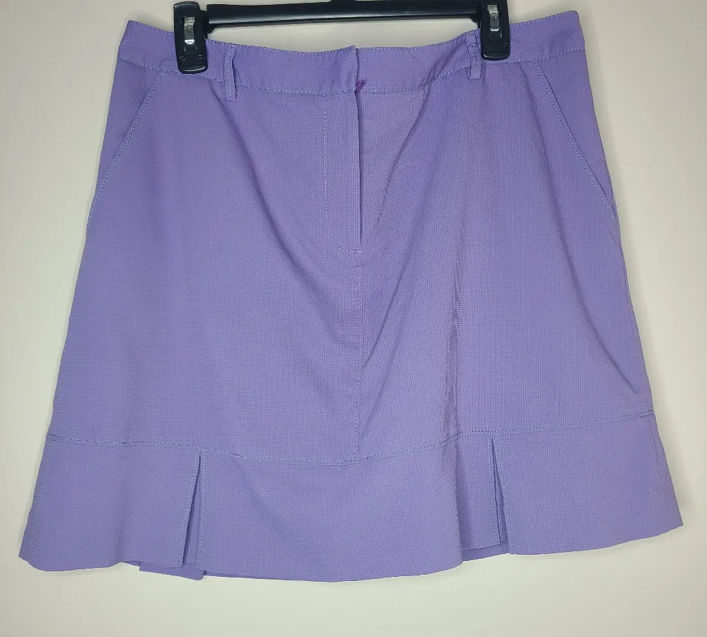 Annika‎ Cutter & Buck Golf Skirt Lavender Size 14 Purple - Image 1