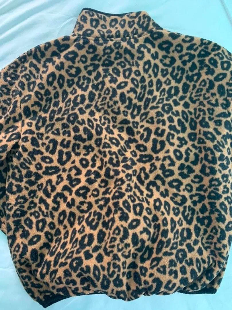 Cheetah Print Sherpa Size XS - Image 2