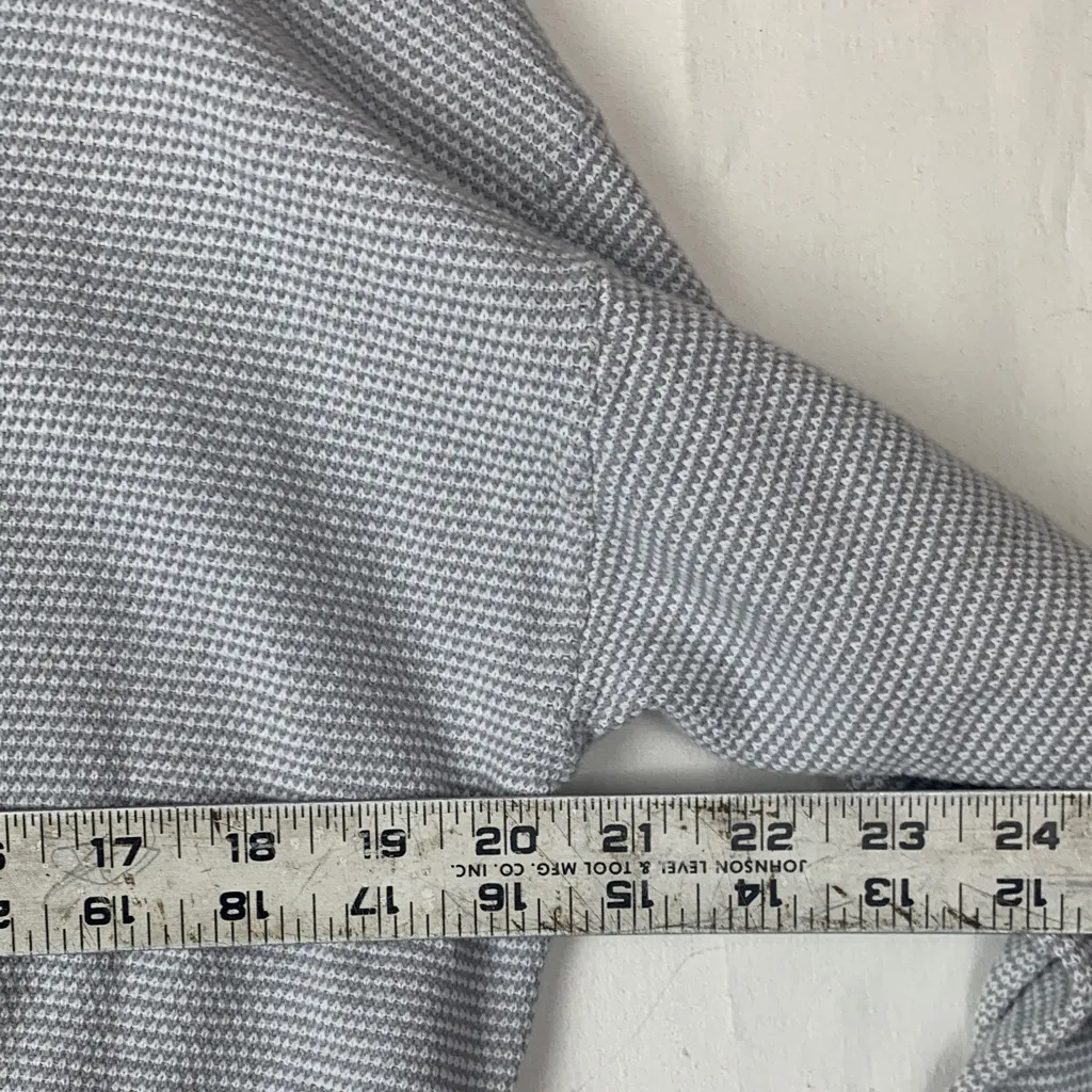 Varley x Barry's size xs gray knit pull over 1/4 zip Sweater - Image 9