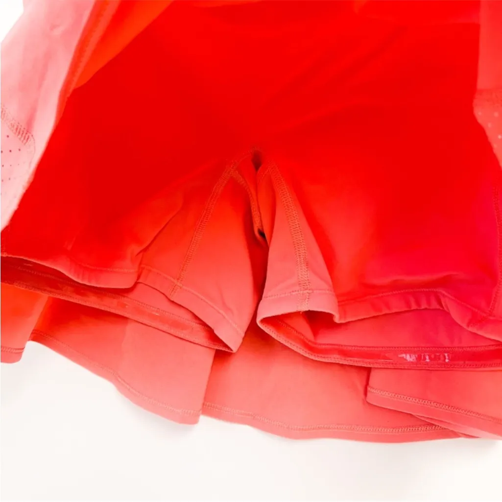 Spanx Get Moving 14” Skort (bike short/skirt combo) 
Size XS Spring Poppy - Image 5