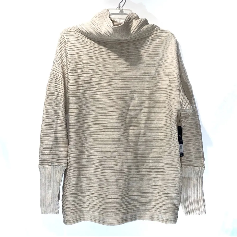 NWT Nic + Zoe Beige Sweater Medium - Image 2