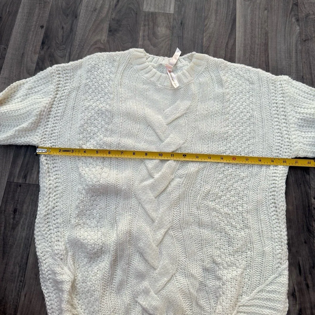 Laura Ashley Ashley cableknit chunky oversized sweater - Image 4