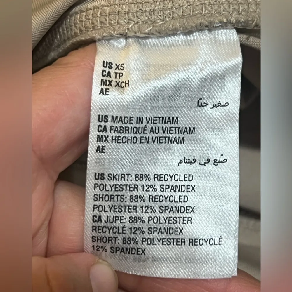 ID Ideology Women's Snake Tiered-Flounce skirt short under size XS - Image 7