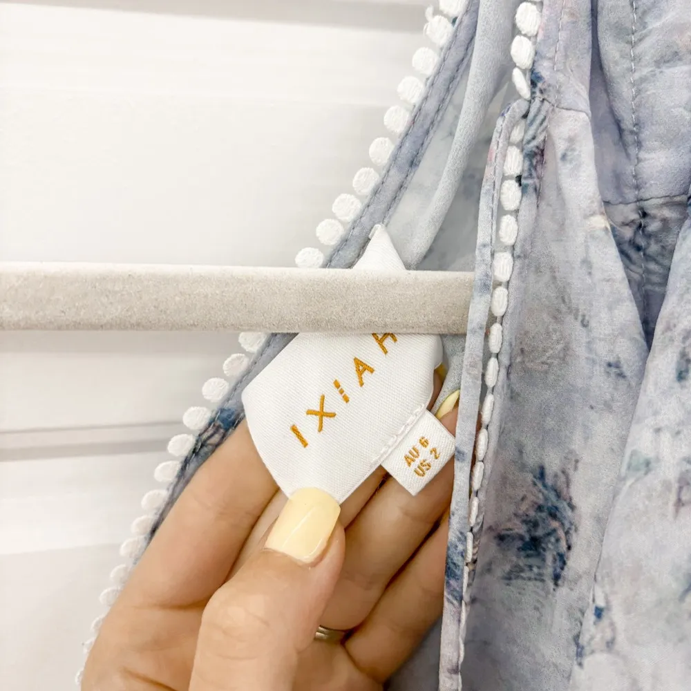 IXIAH Ruffle Tassel Mini Dress Size 2 - Image 5