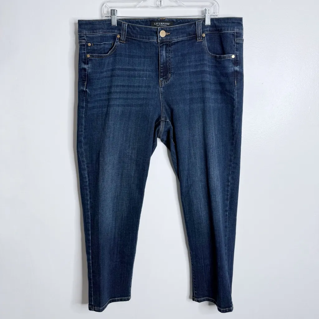 Stitch Fix Liverpool Peyton The Slim Boyfriend In Ocala Size 18W Stretch - Image 2