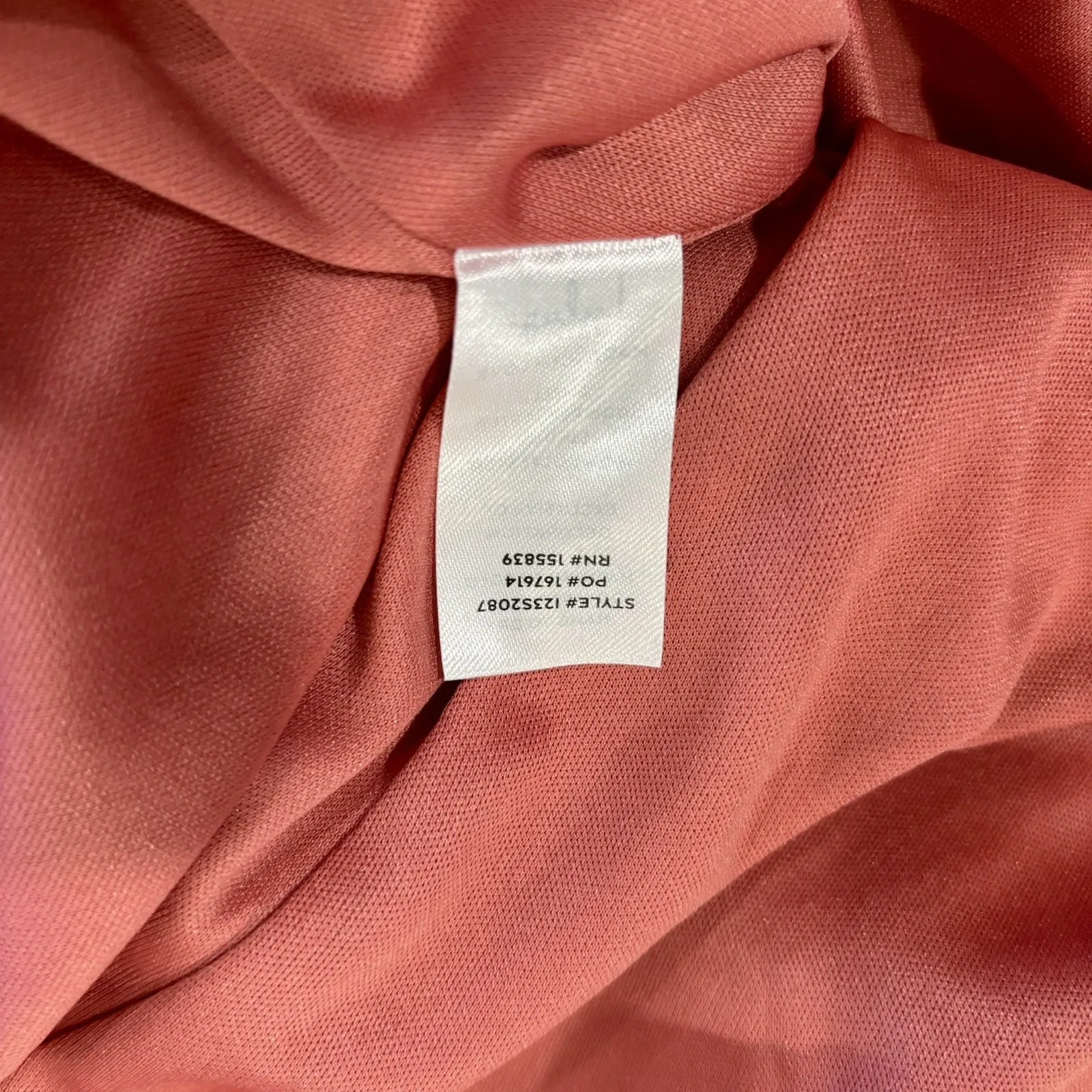 Lulu's Dusty Rose Midi Skirt Ruffle Lace Trim Swiss Dot Overlay Size Medium NWT - Image 14