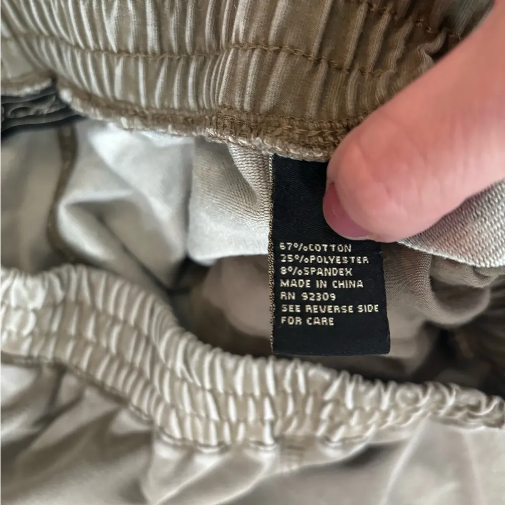 DG2 Olive Acid Wash Vintage Style Joggers XL waist is 16 stretch to 22 inseam 25 Green - Image 3