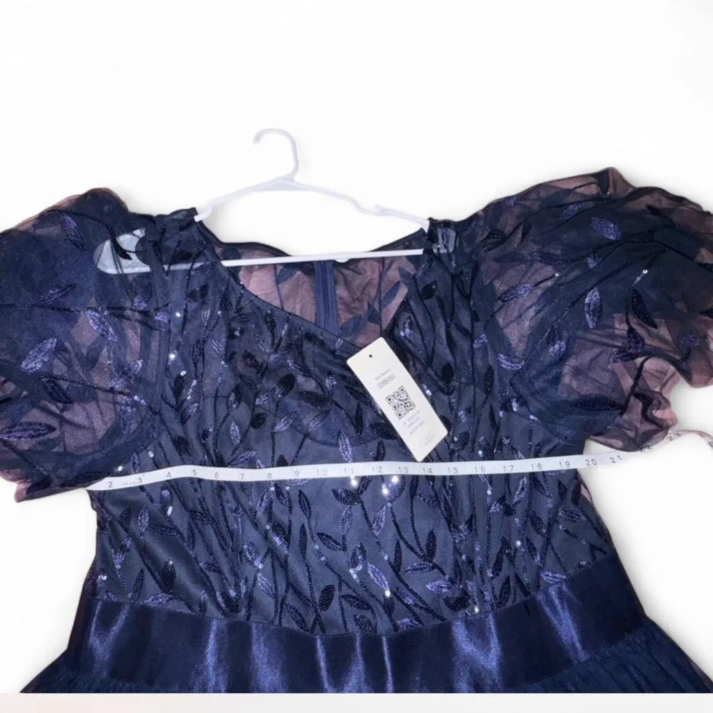 Ever-Pretty Navy Blue Formal Maxi Dress – Size 3XL – NWT - Image 4