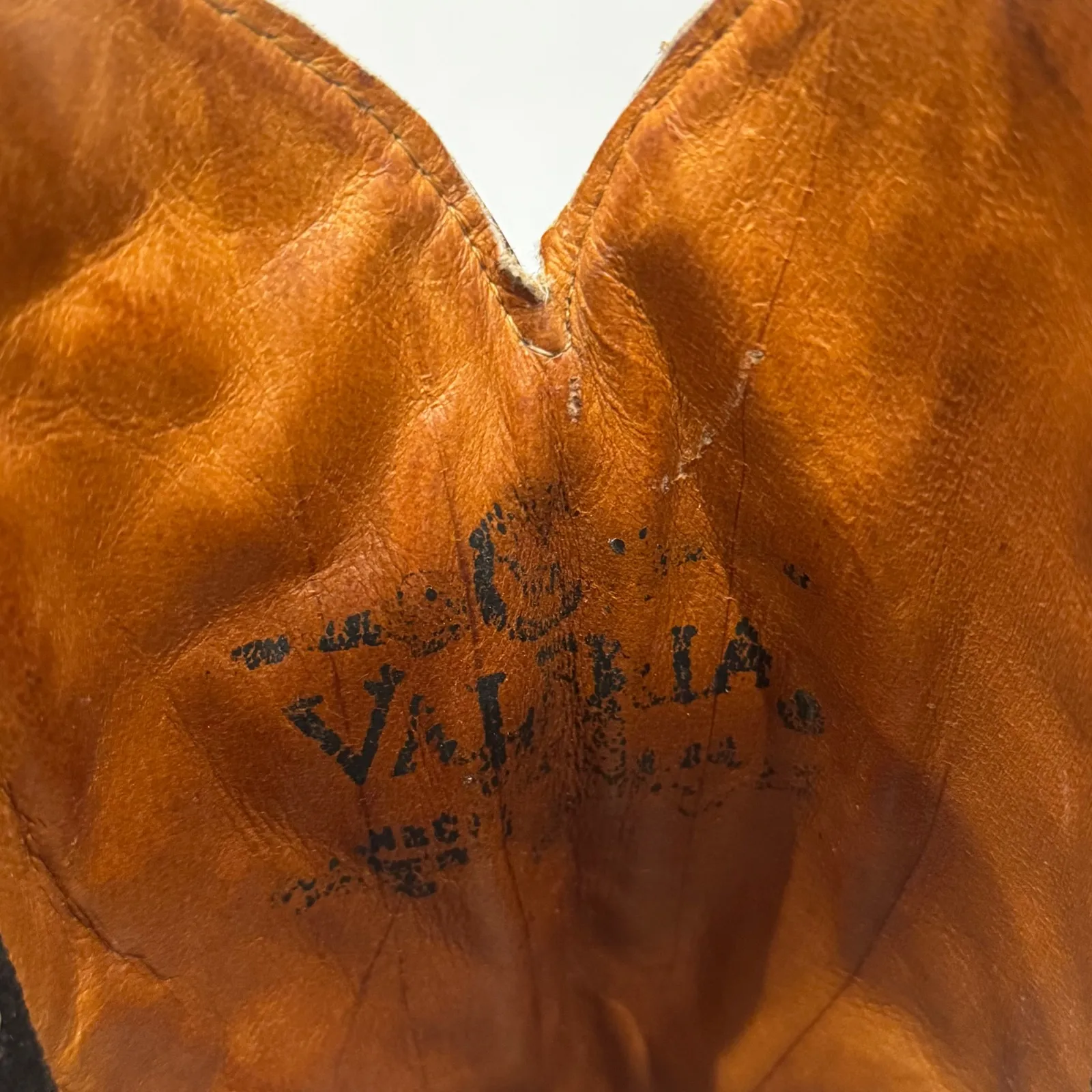 Valeria Boots Brown Square Toe Embroidered Rose Cowboy Western Boots Size 7 - Image 9