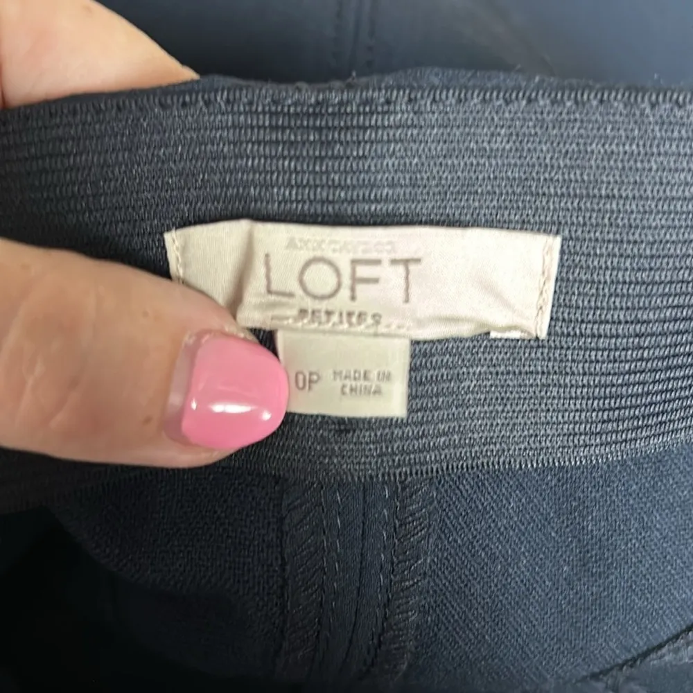 LOFT navy flared mini skirt - Image 5