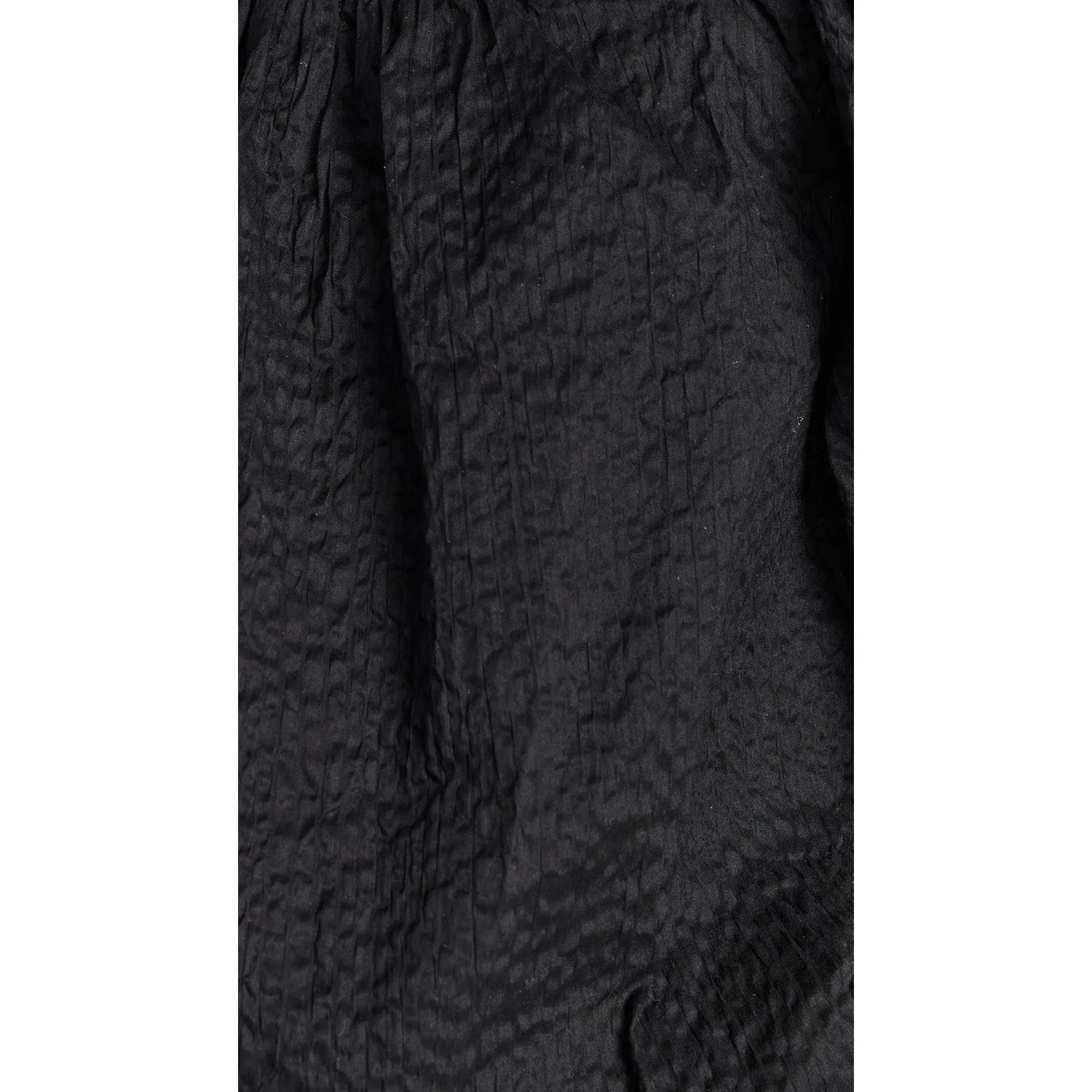 AYR The Midsummer Japanese Crinkle Cotton Top Puff Sleeve Square Neck‎ Sz M - Image 4