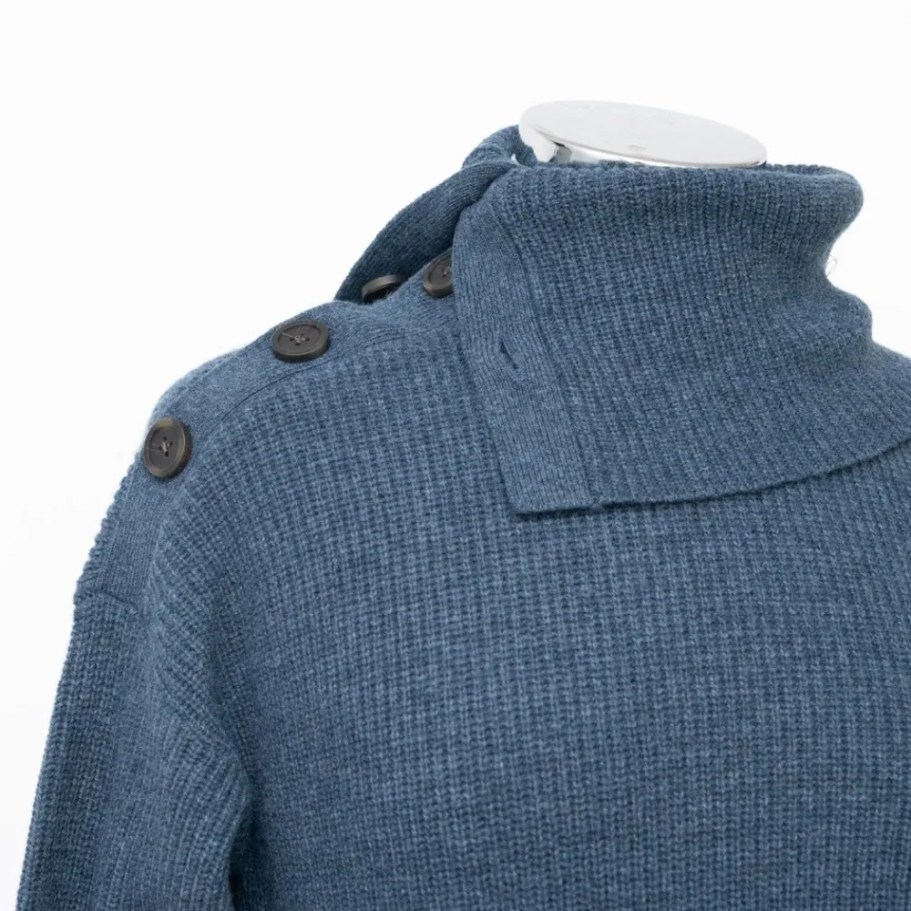 Madewell. Button Shoulder Turtleneck Sweater. - Image 8