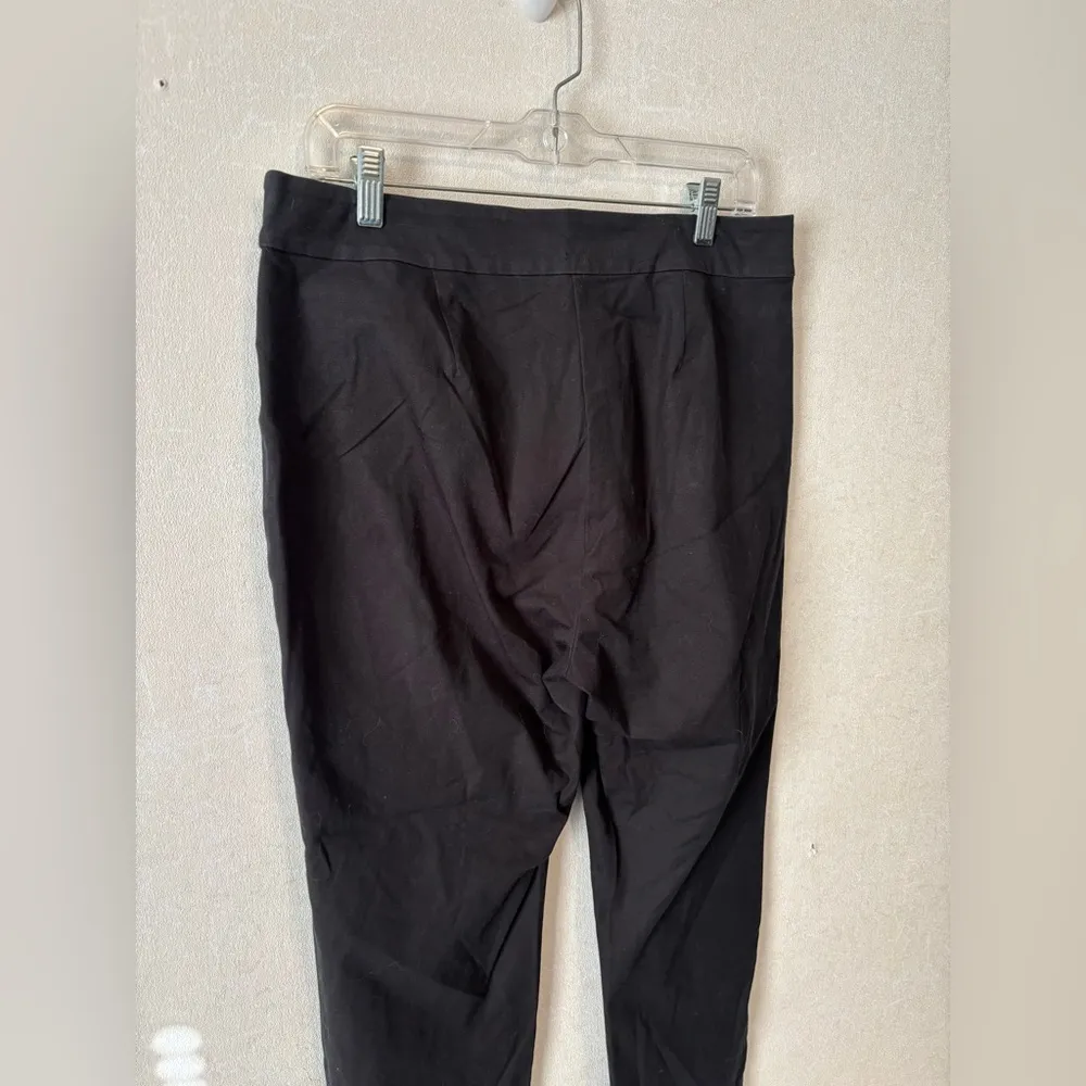 Eileen Fisher | Stretch Crepe High-Waisted Pants ankle cut | Women’s size 10 - Image 4