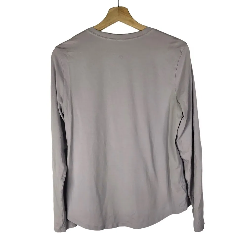 Lululemon Love Long Sleeve Faint Lavender Athletic Top 8 - Image 4