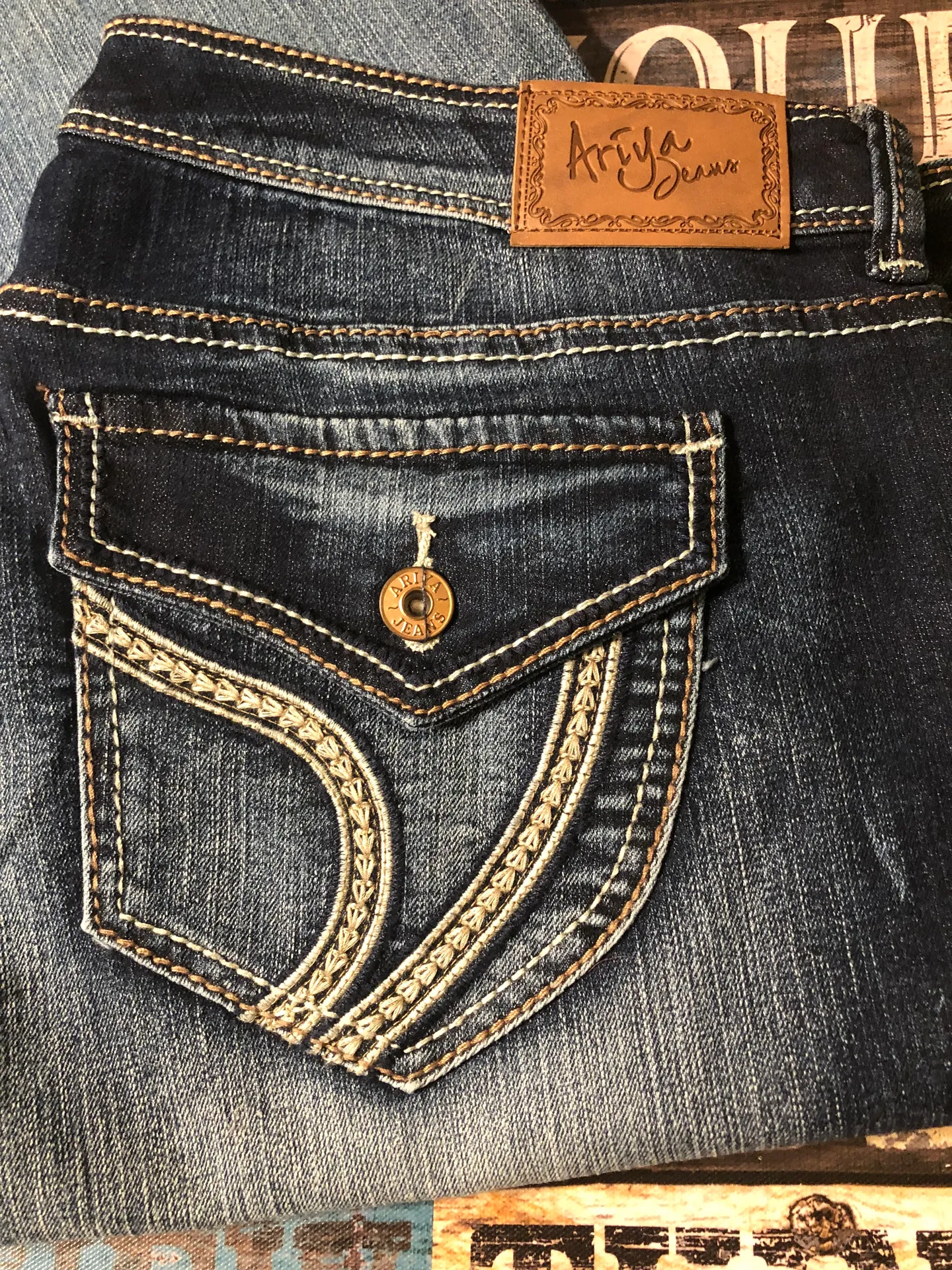 Western Cowgirl “  “ Bootcut Chic Jeans - Image 6