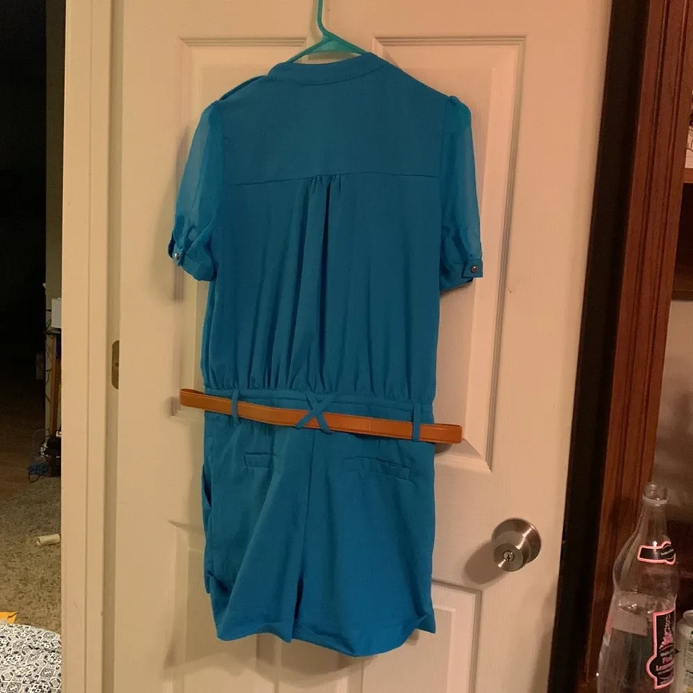 Lady’s dress pants Blue Size M - Image 2