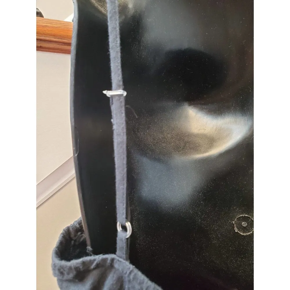 Magic Women's Purple Floral Polyester V-Neck Sleeveless Knee Length Dress Large - Image 4