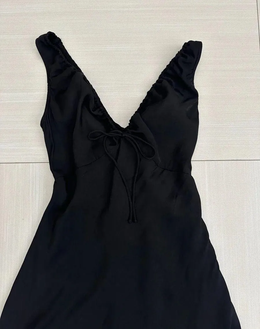 Bareena Mini Dress Black - Image 3